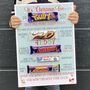 Personalised Christmas Eve Chocolate Message Board, thumbnail 1 of 5