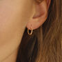 Bobble Huggie Hoops In Silver Or 18ct Gold Vermeil, thumbnail 3 of 8