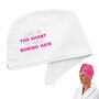 Embroidered Hair Turban Towel With Funny Phrase, thumbnail 5 of 9