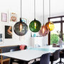 Glass Globe Ball Pendant Lights, thumbnail 1 of 6