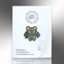 Sporty Gym Rat Fitness Enamel Pin Badge, thumbnail 5 of 9