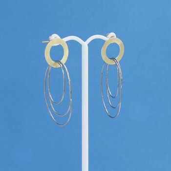 Sterling Silver Castela Stud Earrings, 4 of 5