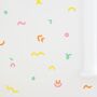 Squiggle Wall Stickers, thumbnail 8 of 8