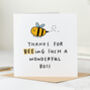 Thank You Card 'Beeing A Wonderful Boss', thumbnail 1 of 2