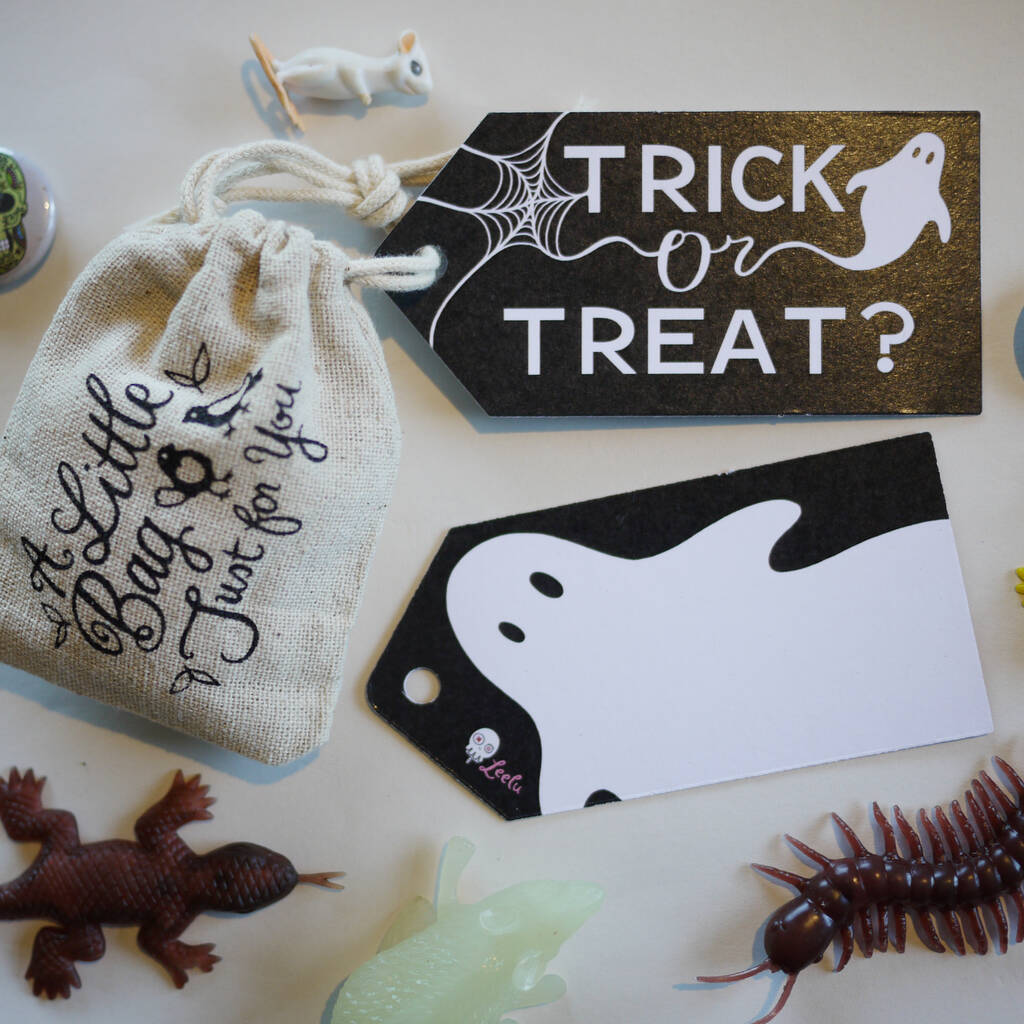 Trick Or Treat? Gift Bag + Tag, 1 of 5