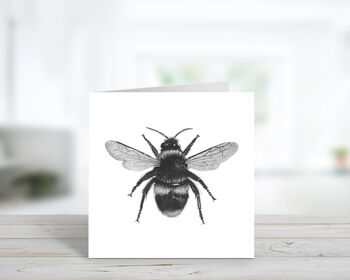 Cephei The Bee Luxury Blank Greeting Card, 3 of 8