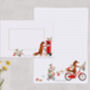 A5 Postman Fox Letter Writing Paper And Envelopes, thumbnail 3 of 7