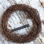Autumn Dried Flower And Foliage Wreath Kit, thumbnail 7 of 12