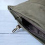 Personalised Waxed Canvas Family Adventure Backpack, thumbnail 6 of 6