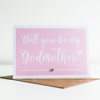 'Will You Be My Godfather?' Card, 2 of 2