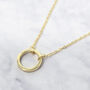 Gold Plated Necklace With Openable Spring Clasp, thumbnail 1 of 5
