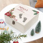 Personalised Baby's First Christmas Memento Box, thumbnail 4 of 8