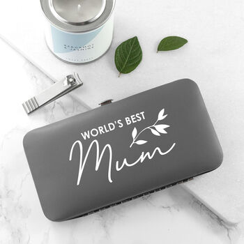 Personalised World's Best Mama Manicure Set, 3 of 9