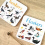 Pair Of 'Floaters' And 'Honkers' Bird Coasters, thumbnail 3 of 8