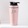 Personalised Initials Protein Shaker Bottle, thumbnail 6 of 8