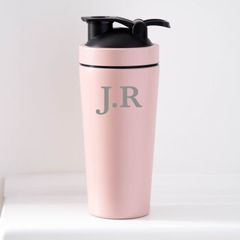 Personalised Initials Protein Shaker Bottle, 6 of 8