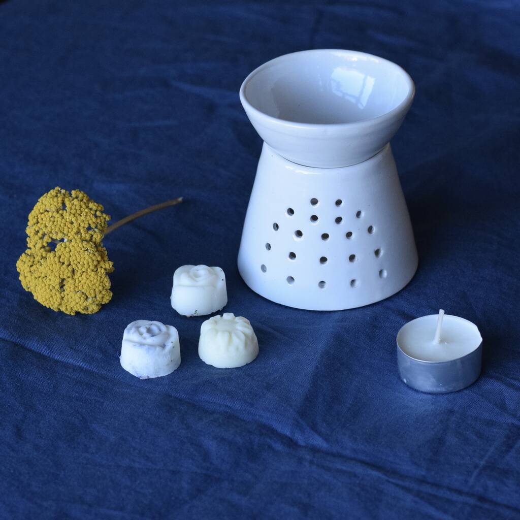 handmade ceramic oil burner by kate brigden ceramics