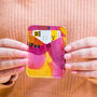 Hand Painted Leather Card Holder Tutti Fruity, thumbnail 4 of 6