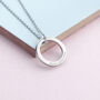 Personalised Family Ring Necklace, thumbnail 8 of 9