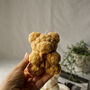 Large Bow Teddy Bear Soy Wax Candle, thumbnail 5 of 6