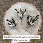 Eucalyptus And Babies Breath Buttonhole, thumbnail 2 of 2