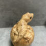 Hand Carved Wooden Gecko On Egg Ornament Figurine Gift, thumbnail 9 of 12