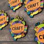 Official Craft Club Member Enamel Pin, thumbnail 1 of 4