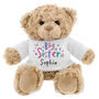 Personalised Big Sister Teddy Bear, thumbnail 2 of 3