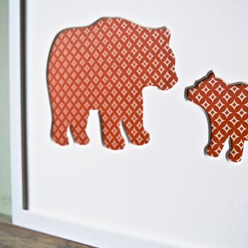 Daddy And Baby Bear Cut Out Picture, 8 of 11