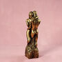 G Decor Amore Lovers Embrace Romantic Bronze 3D Candle, thumbnail 3 of 5