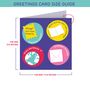Afro Twist Girls Birthday Card, thumbnail 2 of 5