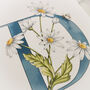 D Is For Daisy Coloured Initial Print, thumbnail 3 of 11