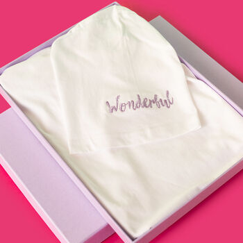 'You're Wonderful' Sleep Tee In Gift Box, 6 of 7