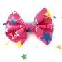 Pink Or Blue Dog Collar Bow Tie, thumbnail 7 of 7