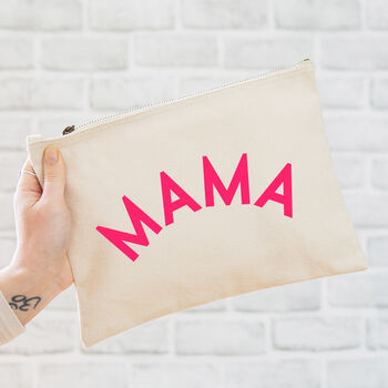 Mama Make Up Bag And Cosmetic Pouch, 4 of 4
