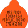 Sweet Marmalade Blossom Custom ID Dog Tag, thumbnail 4 of 4