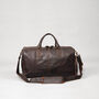 Leather Boot Gym Sports Bag, thumbnail 9 of 12