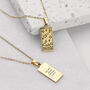 Personalised Star Tarot Card Necklace, thumbnail 1 of 6