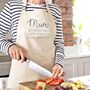 Adults Personalised Name Apron, thumbnail 4 of 12