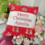 Merry Christmas Cushion, thumbnail 3 of 9
