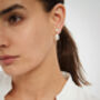 Freshwater Pearl Drop Earrings, thumbnail 2 of 3