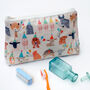 Party Animal Oil Cloth Wash Bags, thumbnail 2 of 3