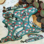 Jolly Bear Christmas Dog Collar, thumbnail 5 of 8