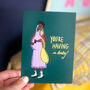 'You're Having A Baby' Greetings Card, thumbnail 1 of 4