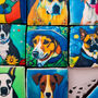 Dogs In Art Biscuits Gift Box, Nine Pieces, thumbnail 4 of 9