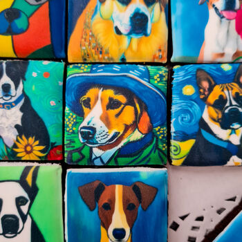 Dogs In Art Biscuits Gift Box, Nine Pieces, 4 of 9