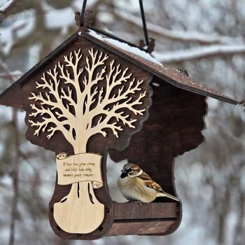 Memorial Bird Feeder For Loved One, 2 of 12