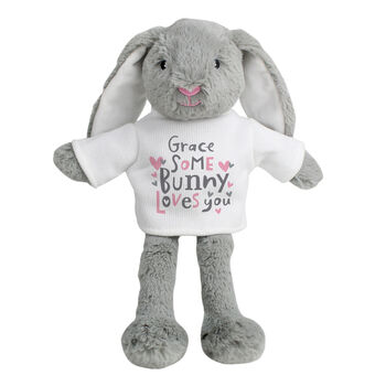 Personalised Some Bunny Loves You Soft Toy, 3 of 3