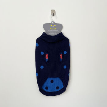 Troublemaker Knitted Dog Jumper, 4 of 7