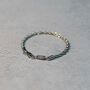 Rope 4mm Men's Bracelet | Silver Stainless Steel / Rhodium Coating, thumbnail 4 of 4